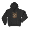 Buck On The Wall Unisex Hoodie Black