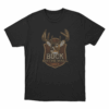 Buck On The Wall Unisex T Shirt Black