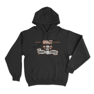 Country Country Unisex Hoodie Black