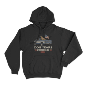 Dog Years Unisex Hoodie Black