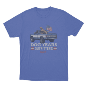 Dog Years Unisex T Shirt Blue