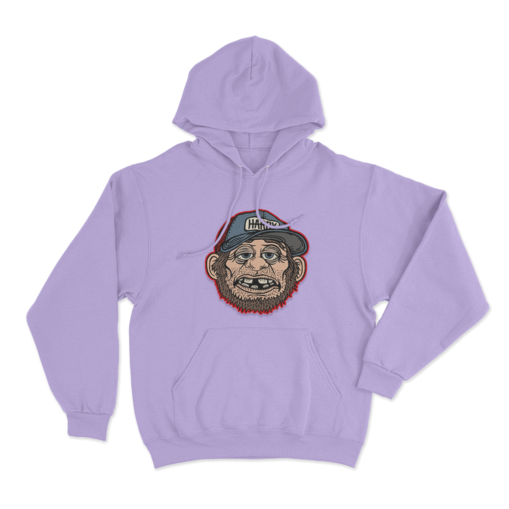 Jim Bob Portrait Unisex Unisex Hoodie Purple Jim Bob Portrait Unisex Unisex Hoodie Purple