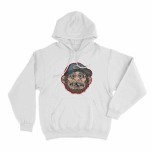 Jim Bob Portrait Unisex Unisex Hoodie White