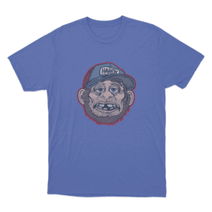 Jim Bob Portrait Unisex Unisex T Shirt Blue