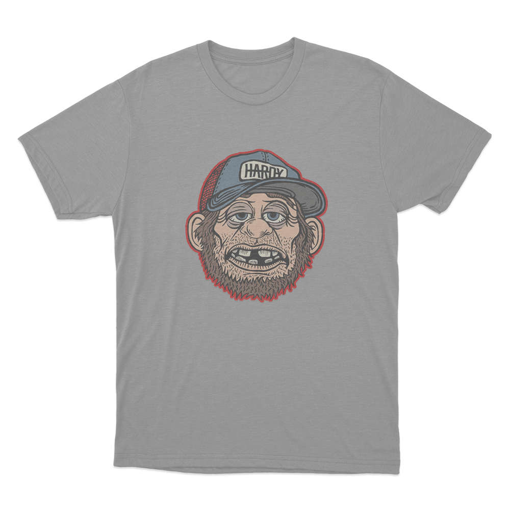 Jim Bob Portrait Unisex Unisex T Shirt Grey Jim Bob Portrait Unisex Unisex T Shirt Grey