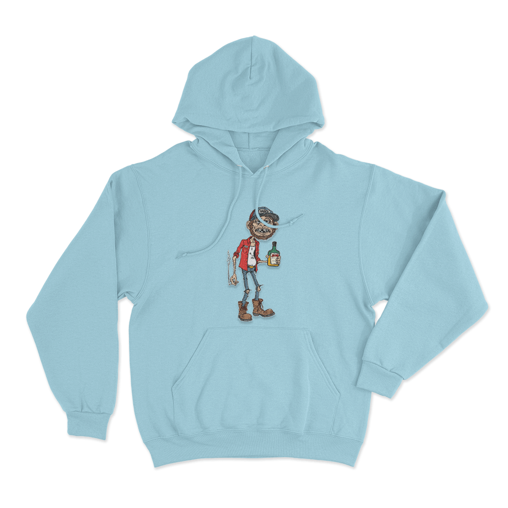 Jim Bob Unisex Hoodie Sky Blue Jim Bob Unisex Hoodie Sky Blue