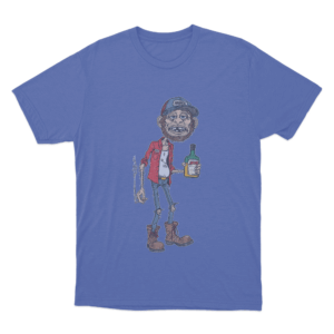 Jim Bob Unisex T Shirt Blue