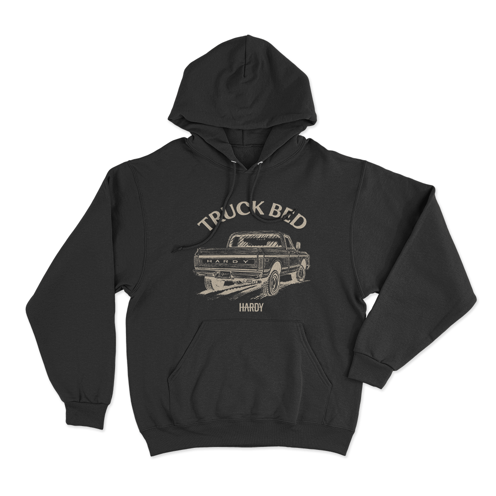Truck Bed Unisex Hoodie Black Truck Bed Unisex Hoodie Black