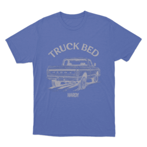 Truck Bed Unisex T Shirt Blue 1